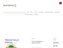 Tablet Screenshot of howthgolfclub.ie